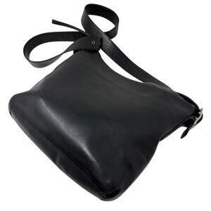 Vintage Coach Legacy Slim Duffel Smooth Leather Bag Purse 9326 Black DIY Zipper